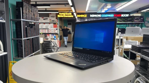 Lenovo Thınkpad Carbon Style T470S Notebook İ5 7300U 8Gb Ddr4 256Gb M2 14"Fhd Ips Bx Kalite 2.El Laptop - Resim 3