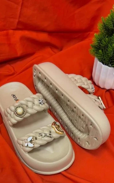 Akınalbella E423.Z.0001 Kadın Terlik ürün görseli 1