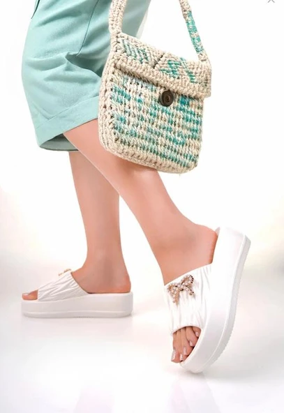 Akınalbella E462.Z.0001 Kadın Terlik - Resim 3