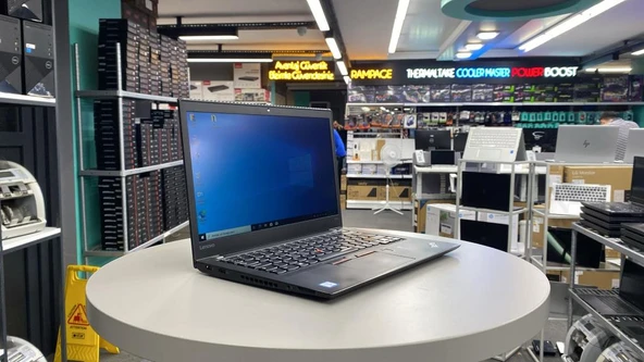 Lenovo Thınkpad Carbon Style T470S Notebook İ5 7300U 8Gb Ddr4 256Gb M2 14"Fhd Ips Bx Kalite 2.El Laptop - Resim 2