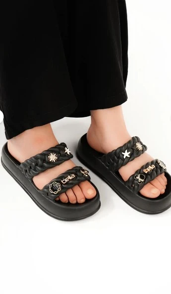 Akınalbella E423.Z.0001 Kadın Terlik - Resim 5