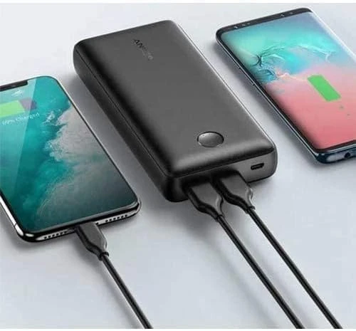 Anker A1363 PowerCore Select 20000 mAh Taşınabilir Hızlı Şarj Cihazı, PowerIQ 2.0 18W Çift Çıkışlı, Siyah - Resim 7