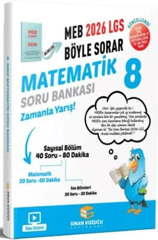8. Sınıf 2026 Lgs Meb Böyle Sorar Matematik Soru Bankası ürün görseli 1