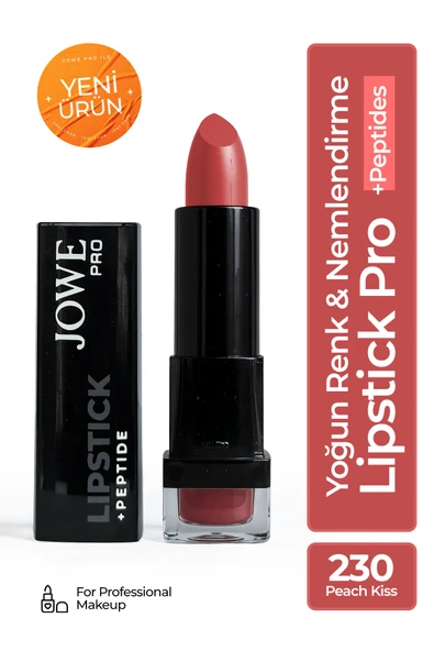 Professional Yoğun Renk Ve Nemlendirme Sağlayan Peptide İçerikli Ruj Peach Kiss - 1