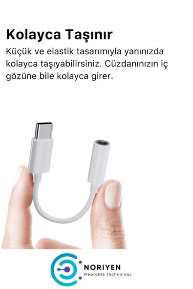 harry Samsung-xiaomi Uyumlu Type-c Kulaklık Dönüştürücü 3.5 Mm Jack Girişli Ses Adaptörü 5g Uyumlu - 8