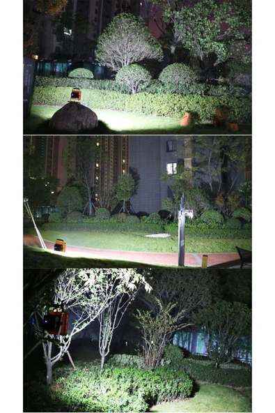 harry Şarjlı 30 Watt 5000 Lümen (20 METRE 15 SAAT) Powerbank Olan Çok Fonksiyonlu Projektör Kamp Lambası - Resim 6