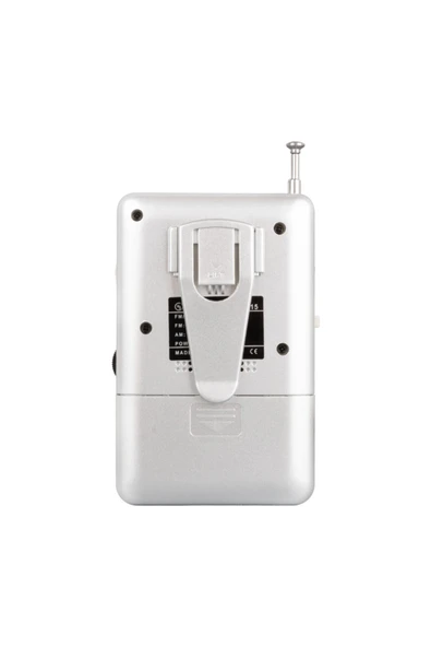 harry Yüksek Kaliteli Pilli Cep Tipi Güçlü Sinyalli Analog FM Radyo - Resim 2