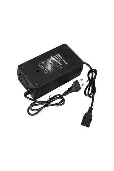 harry 48 Volt-20 Amper Elektrikli Bisiklet Şarj Cihazı 90 Watt Çıkış Gücü Göstergeli - Resim 4