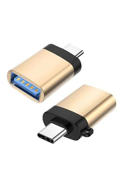harry Type C Usb 3.1 Otg Telefon,macbook Klavye Mouse Flash Bellek Takma Aparatı Metal ürün görseli