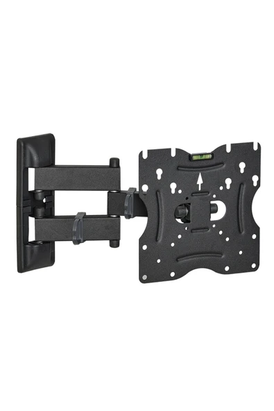 harry Tüm Markalara Uyumlu 22"-42" Çift Kollu Hareketli Kilitli Duvar Askı Aparatı  Su Terazili ürün görseli