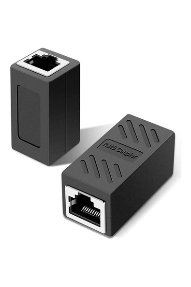 harry Yeni Rj45 Dişi Dişi Cat5e/cat6 Ethernet Lan Ağı Birleştirici Ara Aparatı Internet Kablosu Uzatıcısı - Resim 4