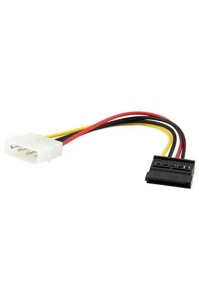 harry PSU Molex Sata Çevirici, Kasa içi HDD/DVD/SSD 4 pin Molex to Sata Power Güç Kablosu ürün görseli