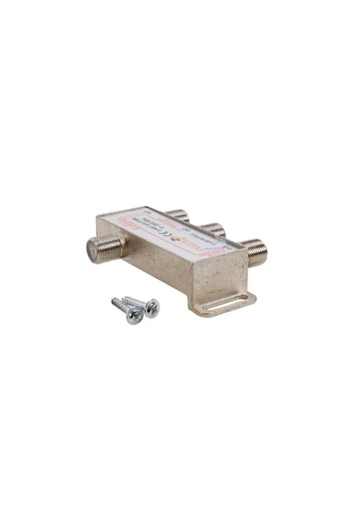harry 1/3 Splitter 5-2500 Mhz Sinyal Bölücü + 4 Adet F Konnektör - Resim 4