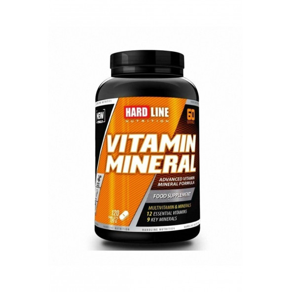 Hardline Multivitamin Mineral 120 Tablet