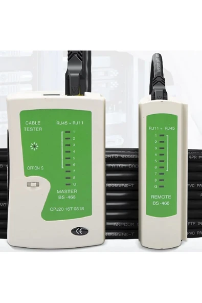 harry Ağ Kablo Test Cihazı RJ45 Ethernet Kablo Test Cihazı Lan Cat5 Cat6 CAT7 8P 6P LAN Kablosu Uyumlu - Resim 7