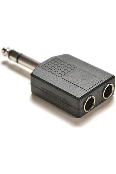 harry 4'Lü Takım Piyano,Gitar,Org,Anfi için Uyumlu 3.5mm to 6.3mm-6.3mm to 3.5mm Çeviri Dönüştürücü - Resim 5