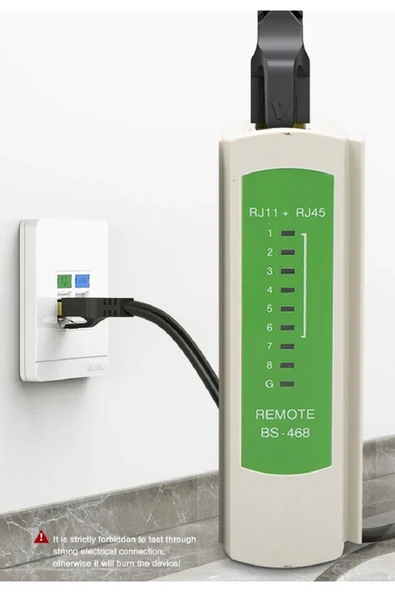 harry Ağ Kablo Test Cihazı RJ45 Ethernet Kablo Test Cihazı Lan Cat5 Cat6 CAT7 8P 6P LAN Kablosu Uyumlu - Resim 4