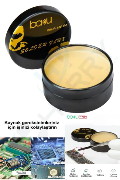 harry 1.Kalite Havya Pastası 28 Gram Lehimleme Pastası-Cep Telefon Tamiri,Anakart,Devre Kart,Chip uygun ürün görseli