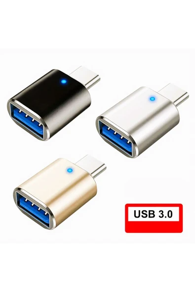 harry Tüm Type-c Olan Cihazlara Uyumlu Type-c To Usb 3.0 Veri Aktarımı Macbook Flash Bellek Mouse Çevirici ürün görseli
