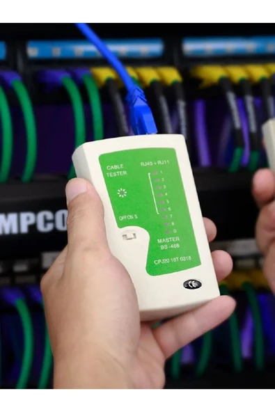 harry Ağ Kablo Test Cihazı RJ45 Ethernet Kablo Test Cihazı Lan Cat5 Cat6 CAT7 8P 6P LAN Kablosu Uyumlu - Resim 6