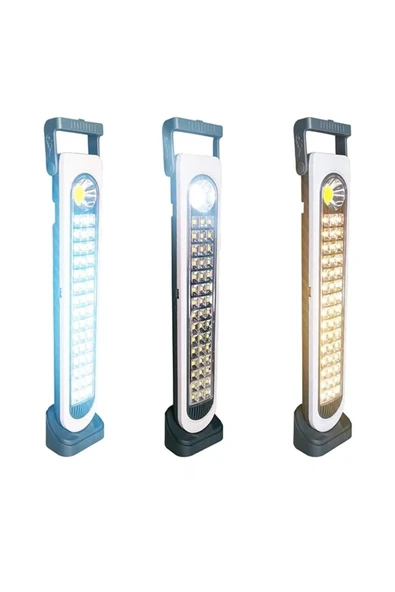 harry 45 Ledli 45 Watt Güneş Enerjili ve Şarjlı Işıldak 5 Fonksiyonlu Aydınlatma Feneri Kamp Lambası - 5