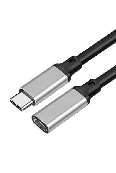 harry 1.5 Metre Type C Usb 3.1 Uzatma Kablosu Ekleme Dişi Erkek Uzatıcı Kablosu 1.5Mt - 1