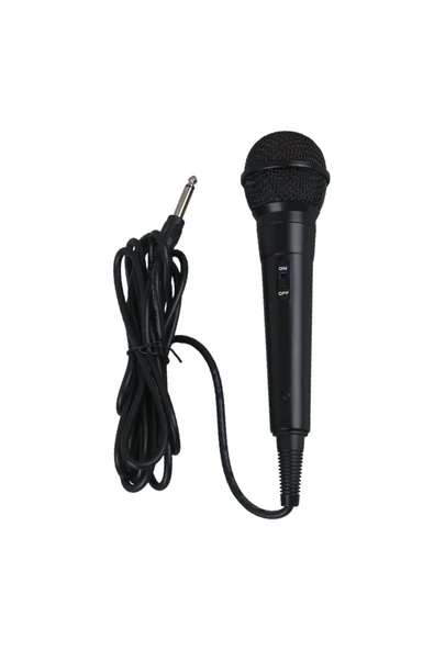 harry 2,5 Metre Kablolu Dinamik Mikrofon Karaoke Hoparlörü Profesyonel Pc Müzik Kayıt Için El Mikrofon - 3