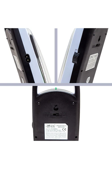 harry Şarj Edilebilir Ve Pilli Beyaz Işıklı 2400 Mah Pil 62 Smd Ledli Işıldak Kamp Lambası - 3