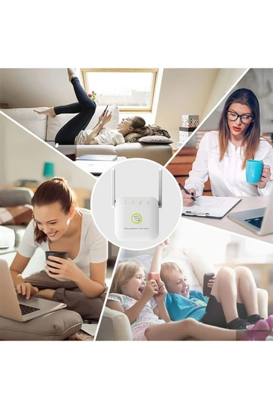 Rabelix Online Marketing 300 Mbps 2 Anten WiFi Repeater+Access Point Wifi Sinyal Genişletici - Resim 5