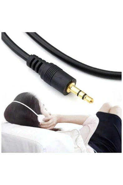 harry 3 Metre 3.5mm Stereo Kulaklık Aux Ses Uzatma Kablosu 3 Mt - 2
