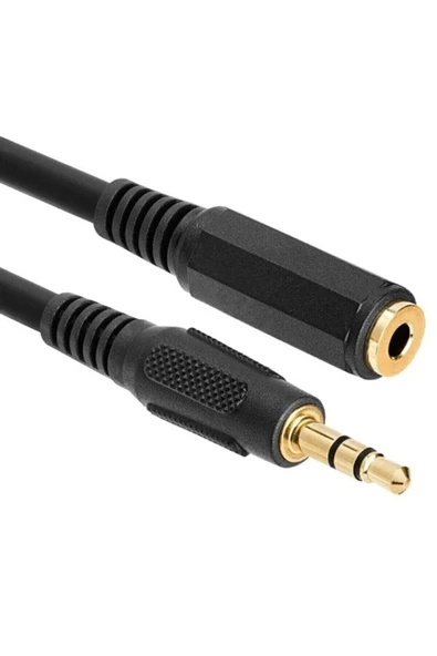 harry 3 Metre 3.5mm Stereo Kulaklık Aux Ses Uzatma Kablosu 3 Mt - 1
