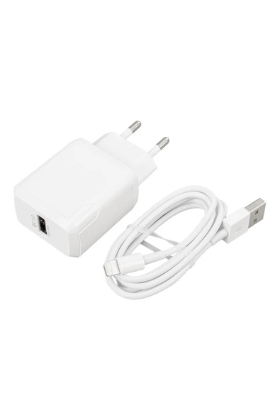 harry HIZLI 3000 MA 18W LIGHTNING ŞARJ ADAPTÖRÜ-IPHONE ŞARJ ADAPTÖRÜ-Kablo Dahil Set ürün görseli
