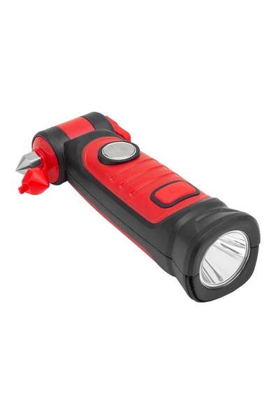 harry Pilli Mıknarıslı Cam Kırıcı ,Emniyet Kemeri Kesici Acil Durum El Fener (Pil Hediyeli) - Resim 4