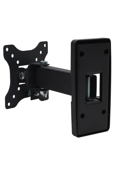 harry Tüm Markalara Uyumlu 10"-27" Tek Kollu Hareketli Kilitli Duvar Askı Aparatı Su Terazili - Resim 2