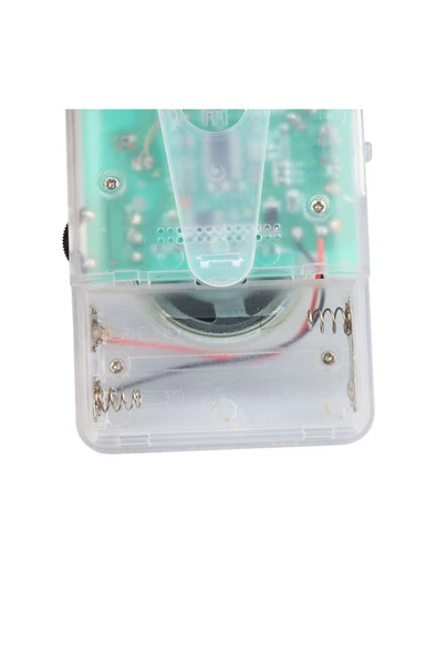 harry Pilli AM-FM Şeffaf Analog Radyosu (88-108 FM Frekans Aralığı) - Resim 3