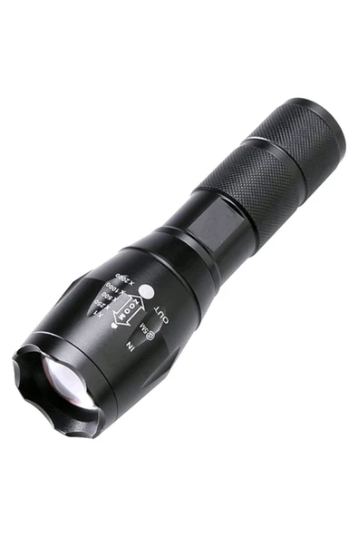 harry Şarjlı Su Geçirmez 2000x Zoomlu 4 Modlu Power Ledli Uzun Menzilli Yüksek Kaliteli El Feneri ürün görseli