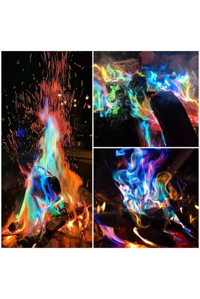 harry Sihirli Kamp Ateşi Tozu Renkli Alev Tozu-Açık Alan Etkinlikleri Festival-Kamp-Konser ürün görseli