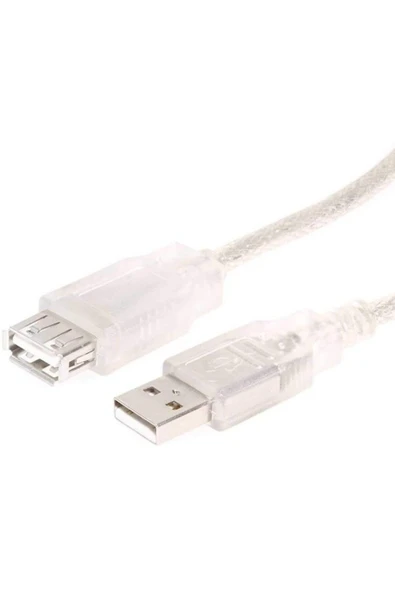 harry 50 Cm Usb 2.0 Uzatma Kablosu Şeffaf Renk ürün görseli