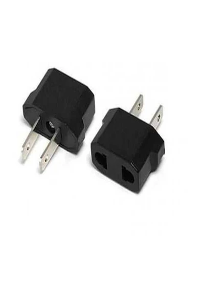 harry 5 Adet 1,Kalite Türk Fişi - Amerika Fişi Çevirici Amerikan Fiş Dönüştürücü Seyahat Adaptörü - Resim 2