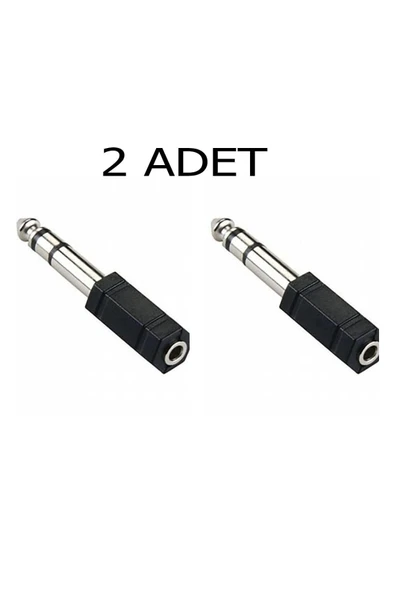 harry 2 Adet 3.5 Mm 6.3 Mm Jack Çevirici Piyano Için Kulaklık Çevirici ürün görseli