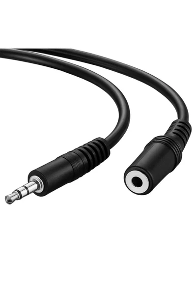 harry 5 Metre 3.5mm Stereo Kulaklık Aux Ses Uzatma Kablosu 5 Mt ürün görseli