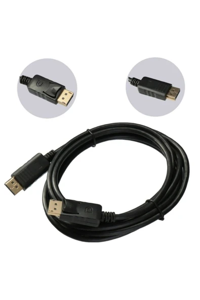 harry Displayport To Dısplayport Kablosu Dısplay Dp Bağlantı Monitör - Resim 2