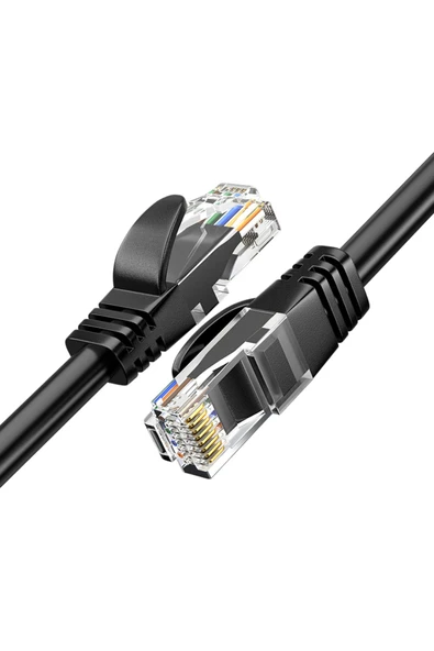 harry 15 Metre Cat6 Lan Patch Network Ethernet İnternet Kablosu 1000 MBPS 1 Gbps'ye kadar iletim hızı - Resim 2