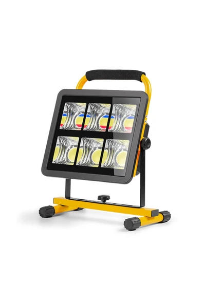 harry Şarjlı 30 Watt 5000 Lümen (20 METRE 15 SAAT) Powerbank Olan Çok Fonksiyonlu Projektör Kamp Lambası - Resim 3