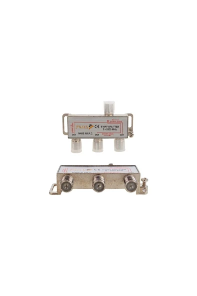 harry 1/3 Splitter 5-2500 Mhz Sinyal Bölücü + 4 Adet F Konnektör - Resim 5