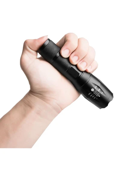 harry Şarjlı Su Geçirmez 2000x Zoomlu 4 Modlu Power Ledli Uzun Menzilli Yüksek Kaliteli El Feneri - Resim 2