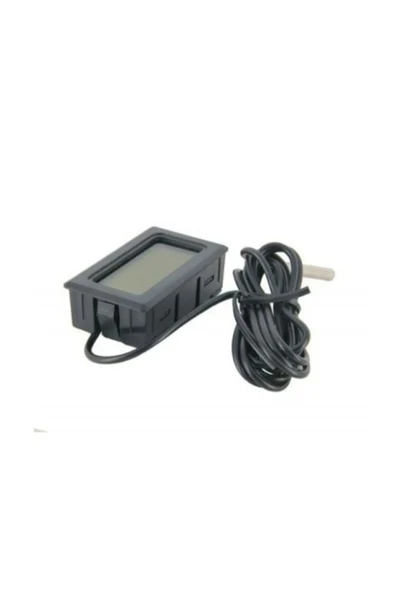 harry Nem Ölçerli Dijital Iç Veya Dış Sıcaklık Ölçer Ev Ve Bebek Odası Prob Termometre Pil Hediye - Resim 5