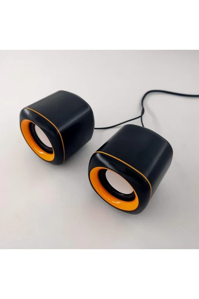 harry Kablolu Usb Multimedya Speaker Mini Hoparlör Bilgisayar Tablet Pc Notebook Uyumlu - Resim 3