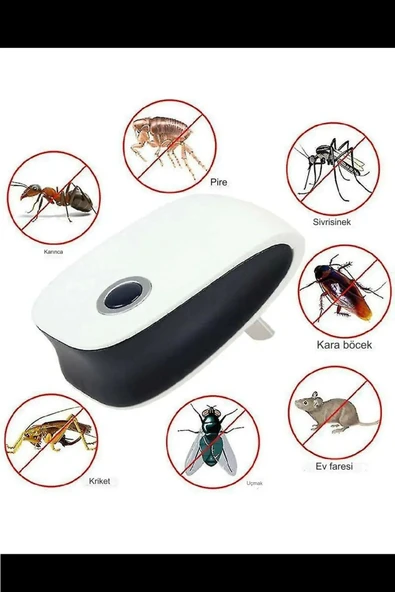 Rabelix Online Marketing Ultrasonik Fare Haşere Ve Böcek Kovucu Cihaz Elektirikli Sinek Sivrisinek Kovucu - Resim 7
