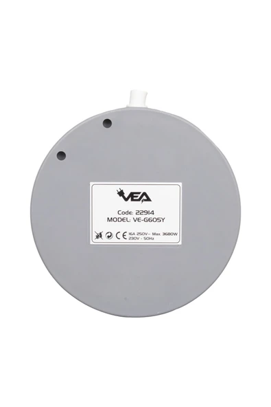 harry 5'LI 1.5 METRE KABLOLU AKIM VE ÇOCUK KORUMALI BEŞLİ PRİZ  ACMA KAPAMA DÜĞMELİ - Resim 3